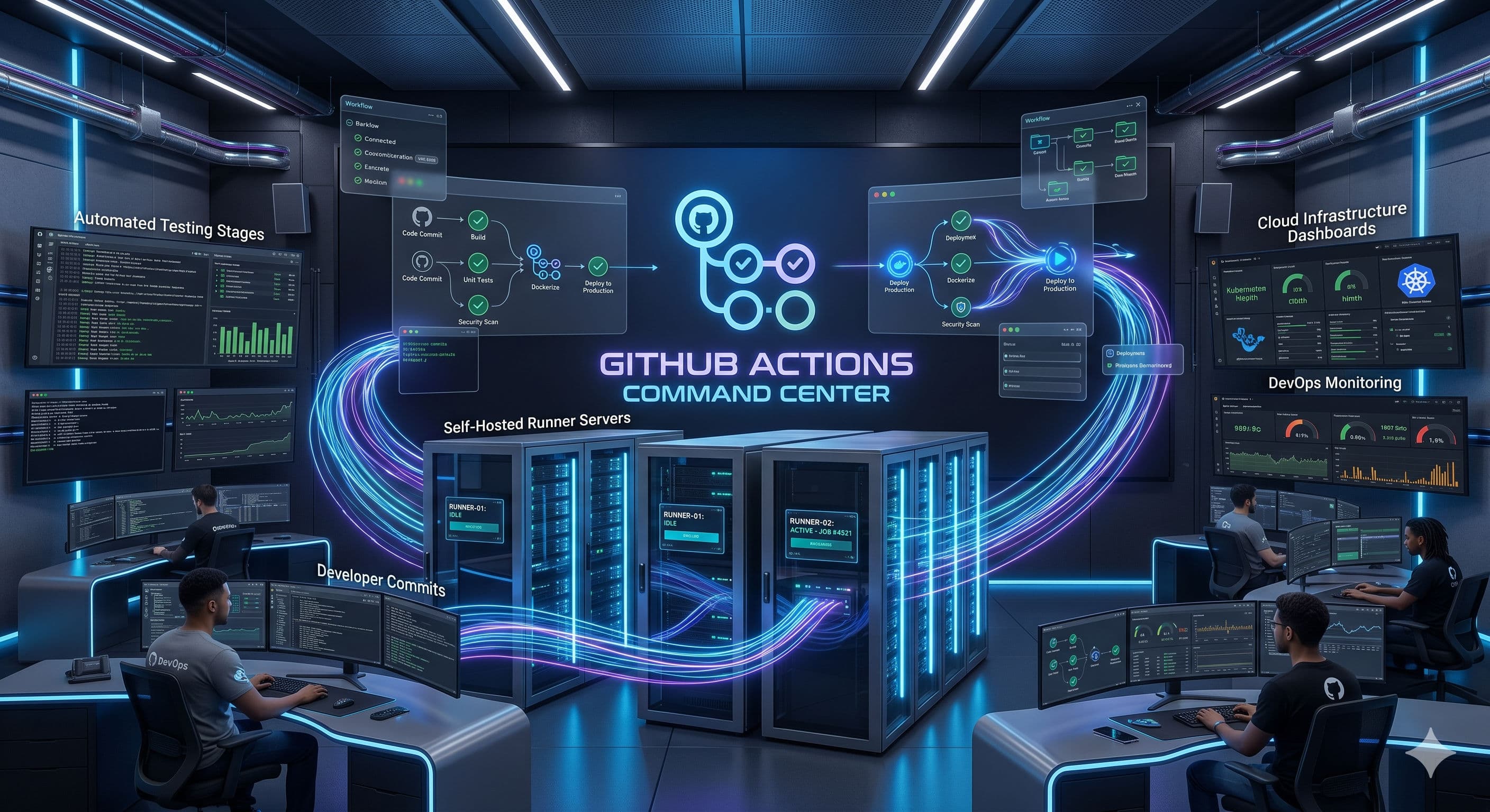 Customizing CI/CD with GitHub Actions & Runners — Betadrix