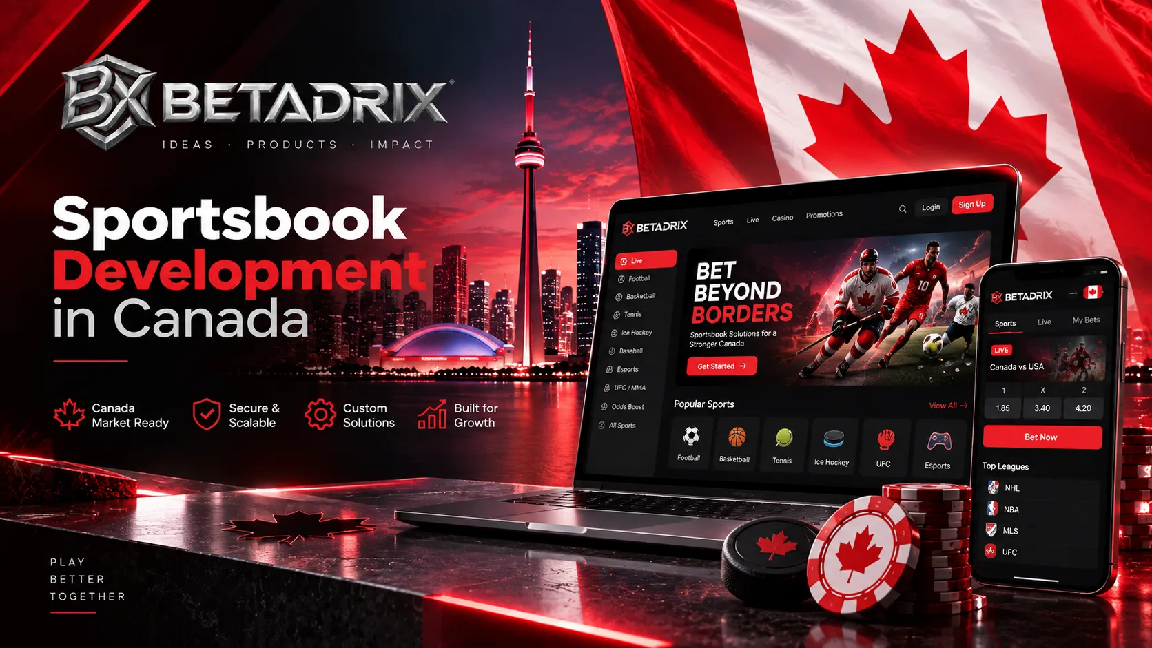 Casino & Sportsbook Software Development Company in Canada