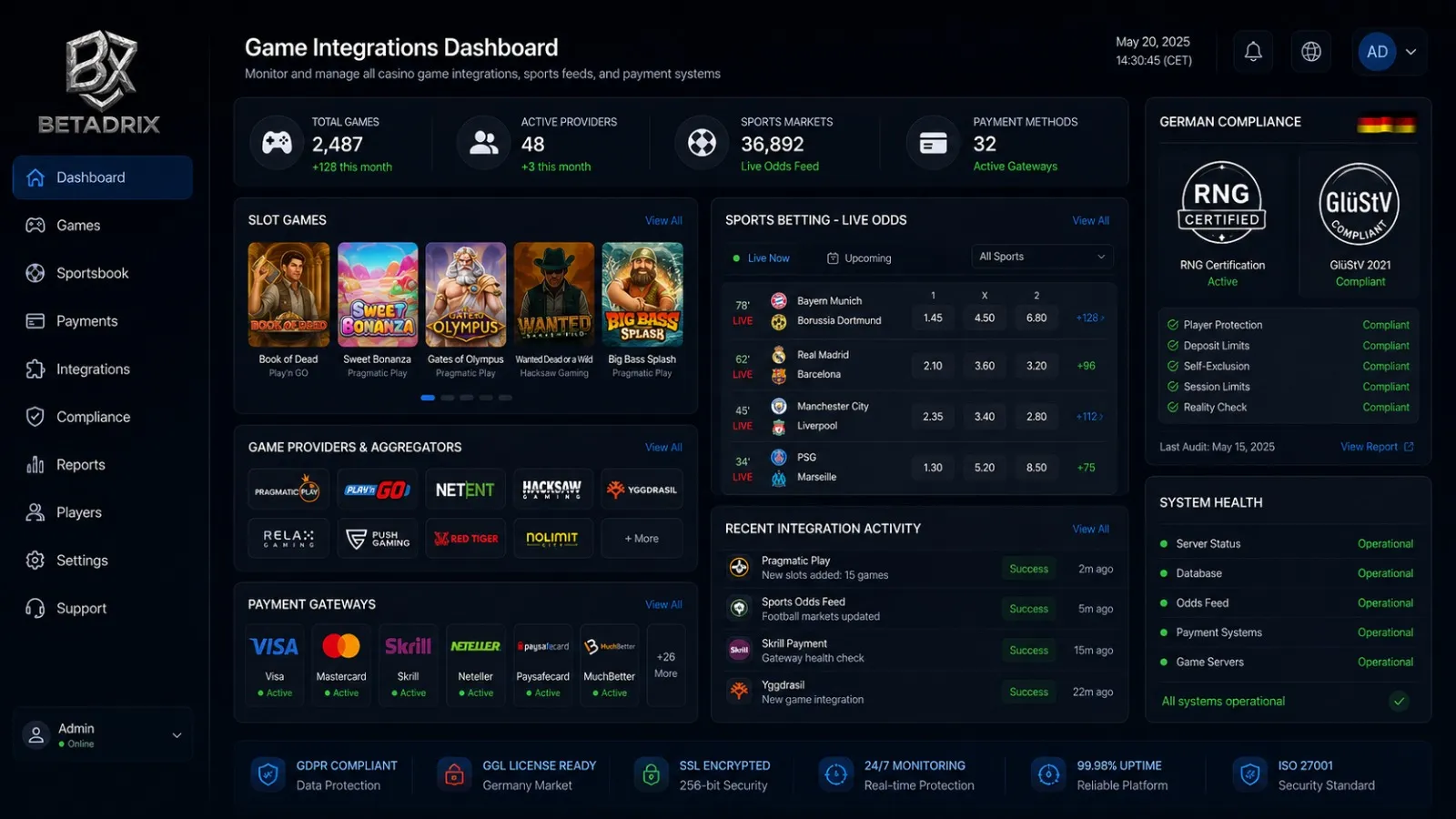 Game Content and Integrations