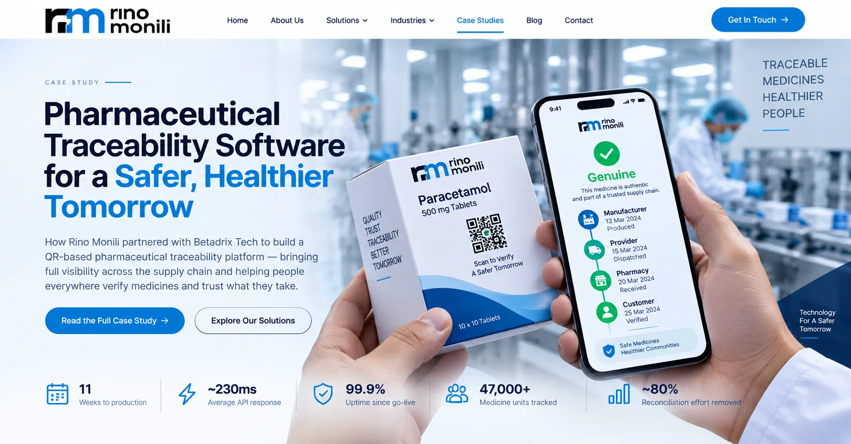 Pharmaceutical Traceability Software Built for Real-World Supply Chains