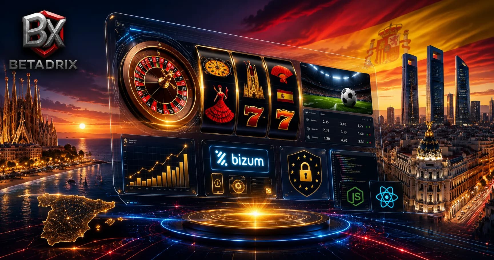 Casino, Sportsbook & Gaming Software Development Company in Spain
