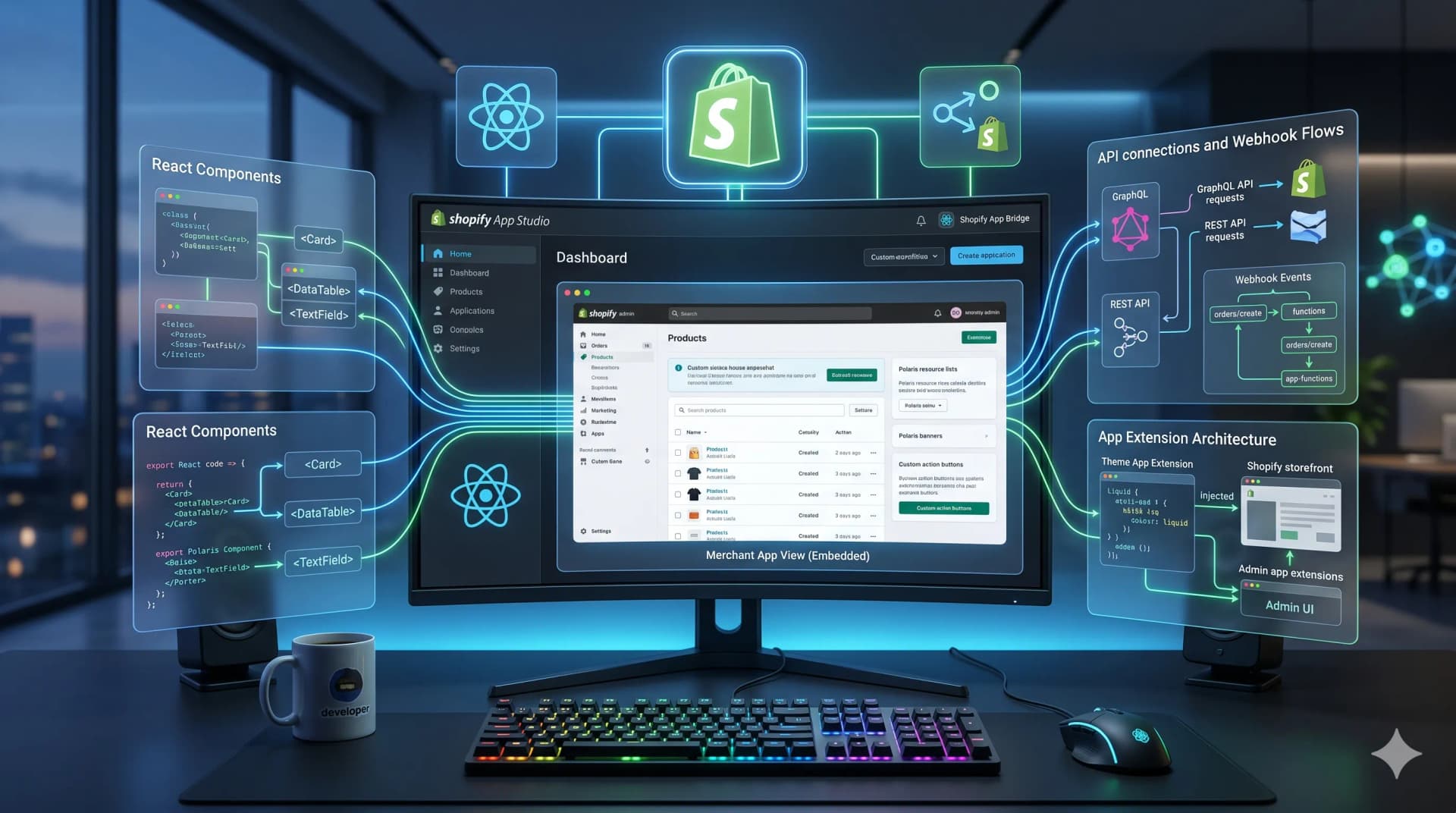 Building Custom Shopify Apps with App Bridge & React | Betadrix