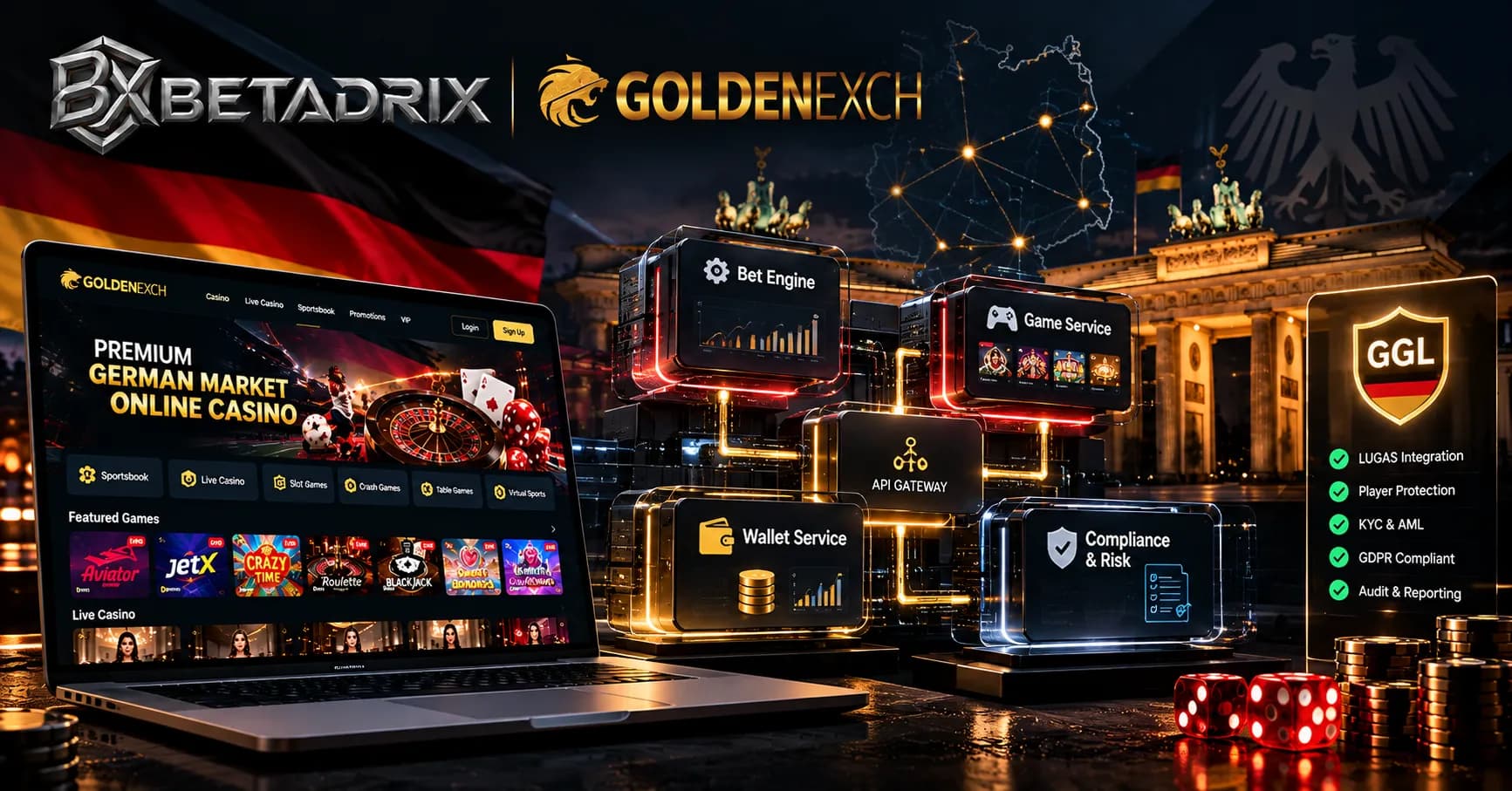Casino Software Development in Germany — Case Study & Architecture