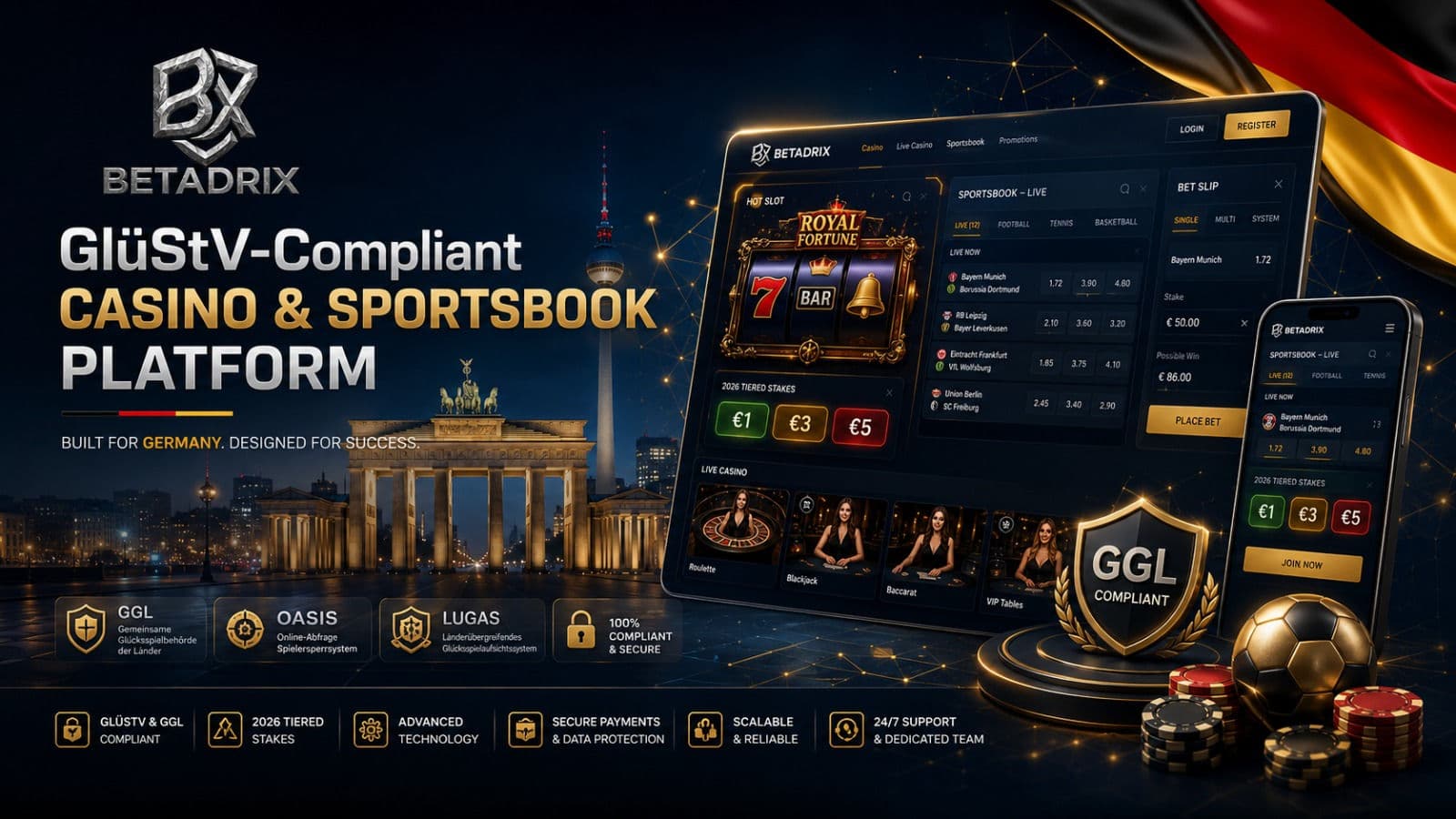 Casino & Sportsbook Software Development Company in Germany